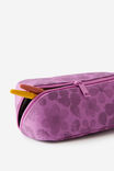 Felix Fold Out Pencil Case, PURPLE ORCHID BERRY BLOOM - alternate image 2