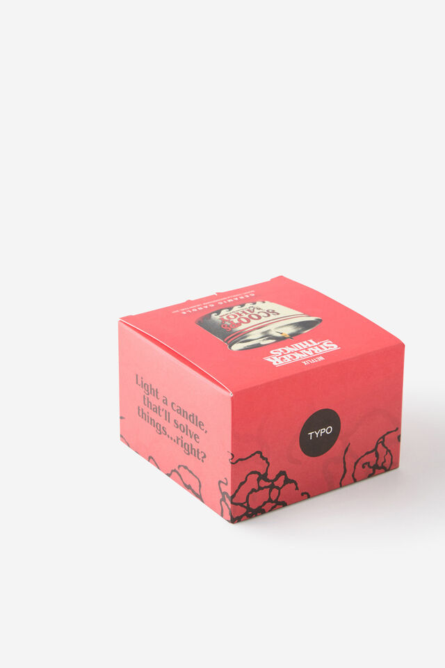 Collab Ceramic Shaped Candle, LCN NET STRANGER THINGS SCOOPS AHOY