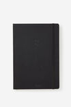 Personalised 2026 B5 Weekly Hard Metro Diary, Black - alternate image 1