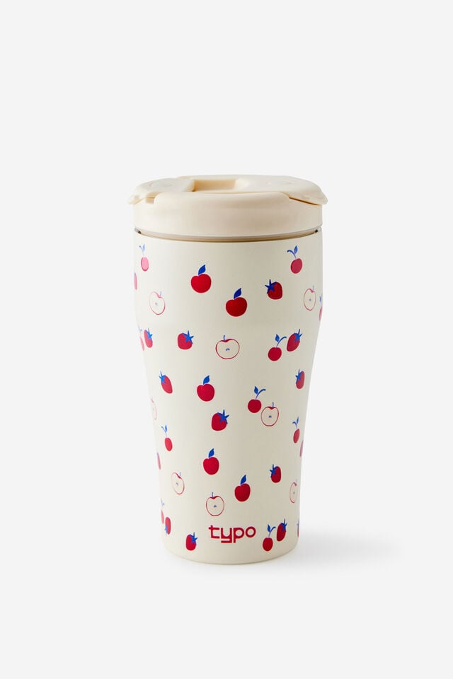 Loft Smoothie Cup 700Ml, ECRU STRAWBERRIES