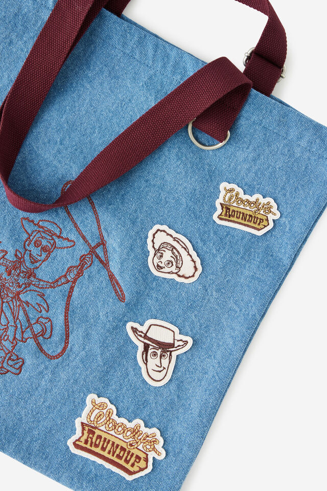Collector Iron On Patches 3Pk, LCN DIS TOY STORY WOODYS ROUNDUP