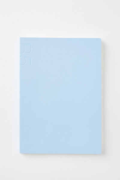 B5 Soft Cover Lined Notebook, BLUE SKIES