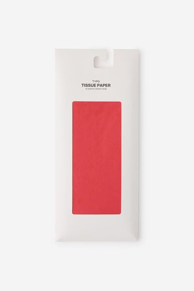 Tissue Paper 10 Pk, CRANBERRY SAUCE