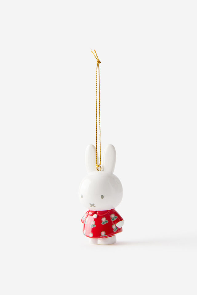 Collab Resin Christmas Ornament, LCN MIF MIFFY FLOWER DRESS