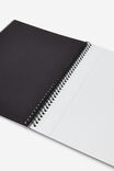 A4 Spiralbound Subject Notebook, ORCHID CAT - example image 3