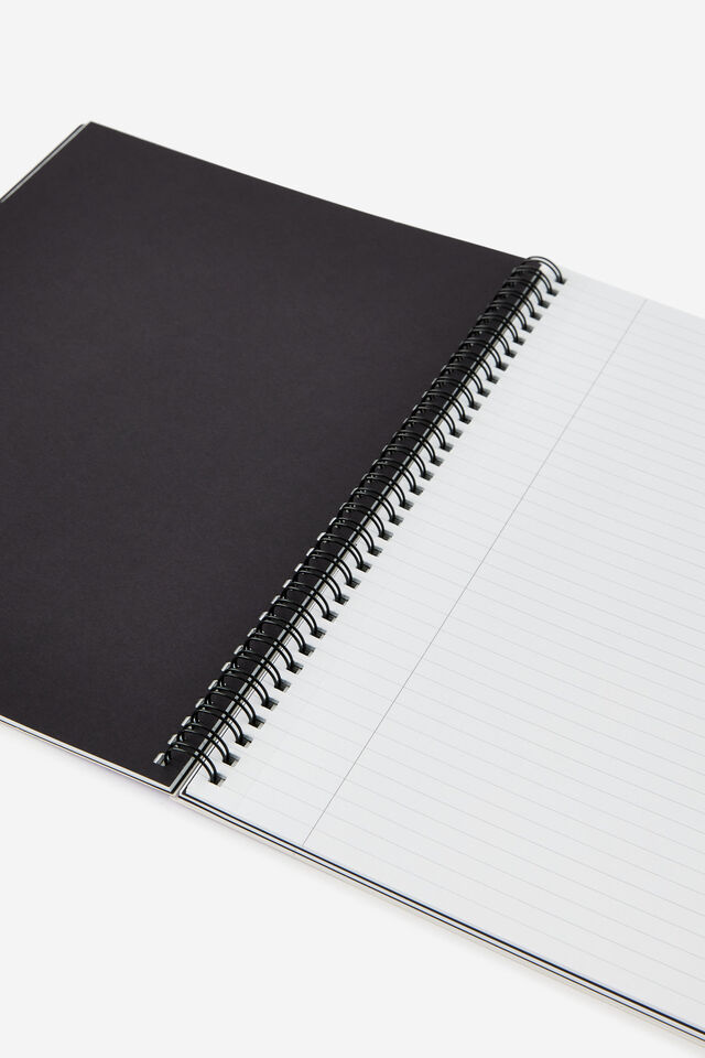 A4 Spiralbound Subject Notebook, ORCHID CAT