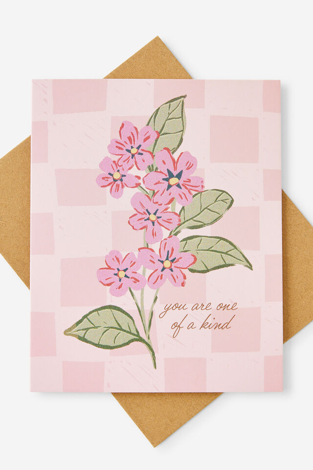 Mothers Day Card 2026, ONE OF A KIND