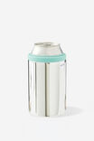 Can Cooler, SILVER METALLIC / JELLY MINT - example image 2