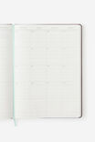 2027 A4 Weekly On Schedule Diary, ESPRESSO/MINTY - example image 3
