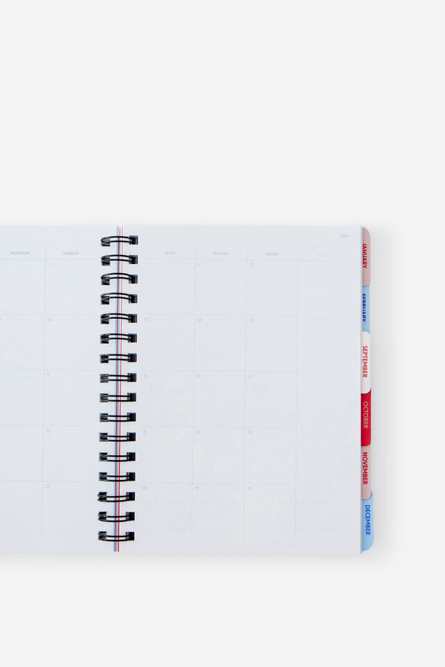 26/27 Weekly Planner, ECRU STRAWBERRIES