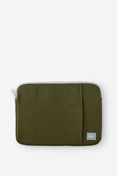 Mode 14 Inch Laptop Case, OLIVE