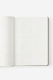 2026 B5 Daily Hard Metro Diary, Cabernet - alternate image 2