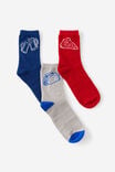 3 Pack Of Socks, SIPS & BITES M/L - alternate image 2