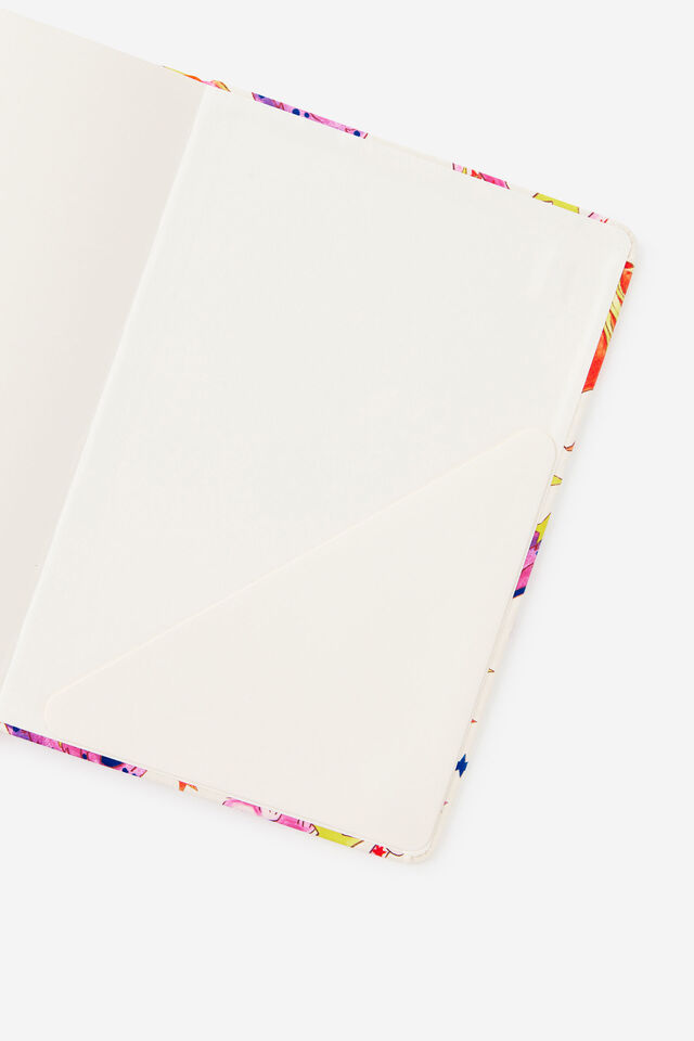 Personalised A5 Hard Lined Notetaker Notebook, ECRU CELESTIAL