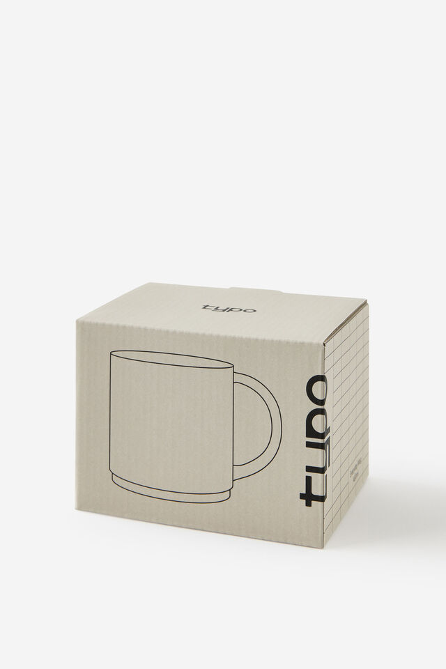 Everyday Mug, SPLICEY STRIPE ESPRESSO
