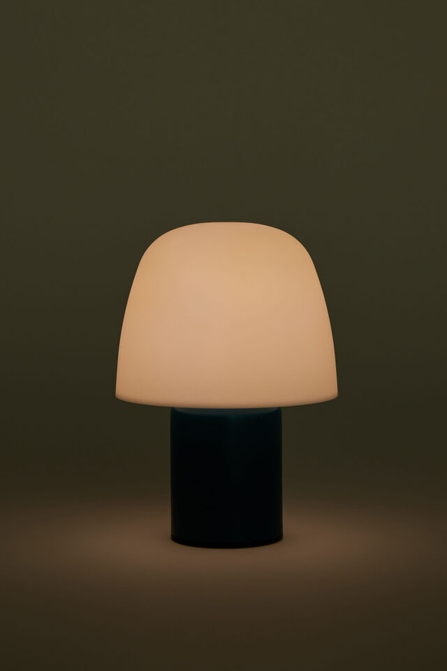 Touch Mushroom Desk Lamp, NORTH SEA BLUE
