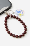 Beaded Wrist Strap, ESPRESSO - example image 2