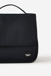 Personalised Mode Lunch Bag, BLACK - example image 4