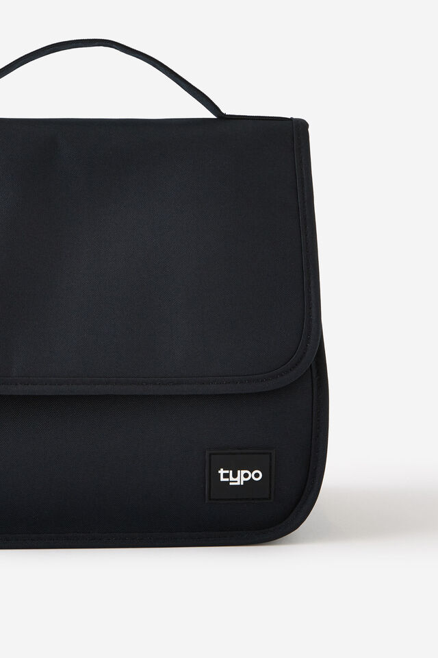 Personalised Mode Lunch Bag, BLACK