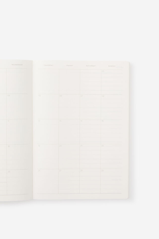 2026 B5 Weekly Soft Metro Diary, Little Treats Bay Leaf