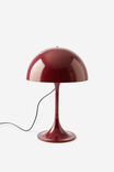Solid Mushroom Lamp, CABERNET - alternate image 4