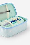 Arlow Pencil Case V2, MINTY GRID - example image 2