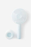 Desktop Fan, BLUE SWIRL - alternate image 2