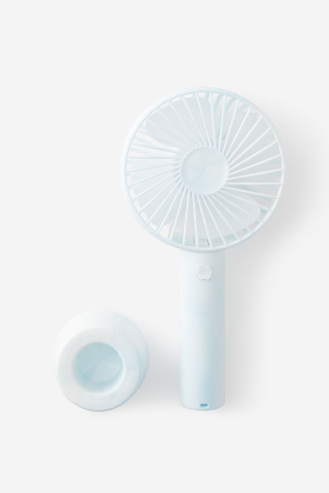 Desktop Fan, BLUE SWIRL