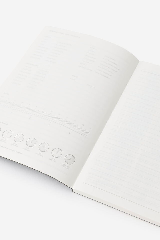 Personalised 26/27 A5 Weekly Soft Diary, BLACK