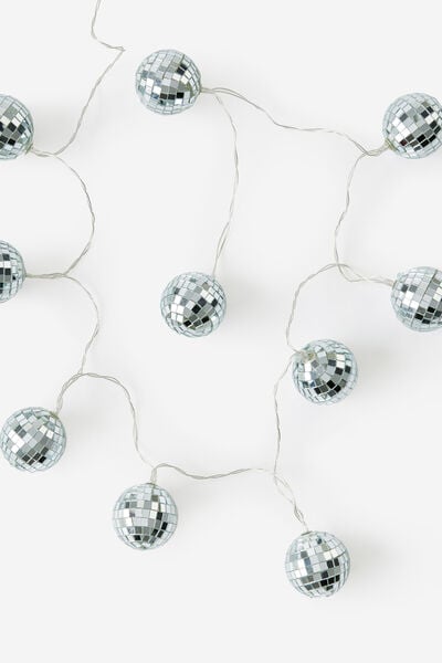 Novelty Christmas String Lights, DISCO BALLS