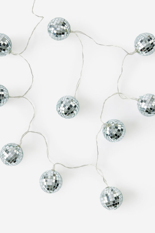 Novelty Christmas String Lights, DISCO BALLS