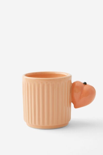 Squeeze It Fruit Mug, PEACH