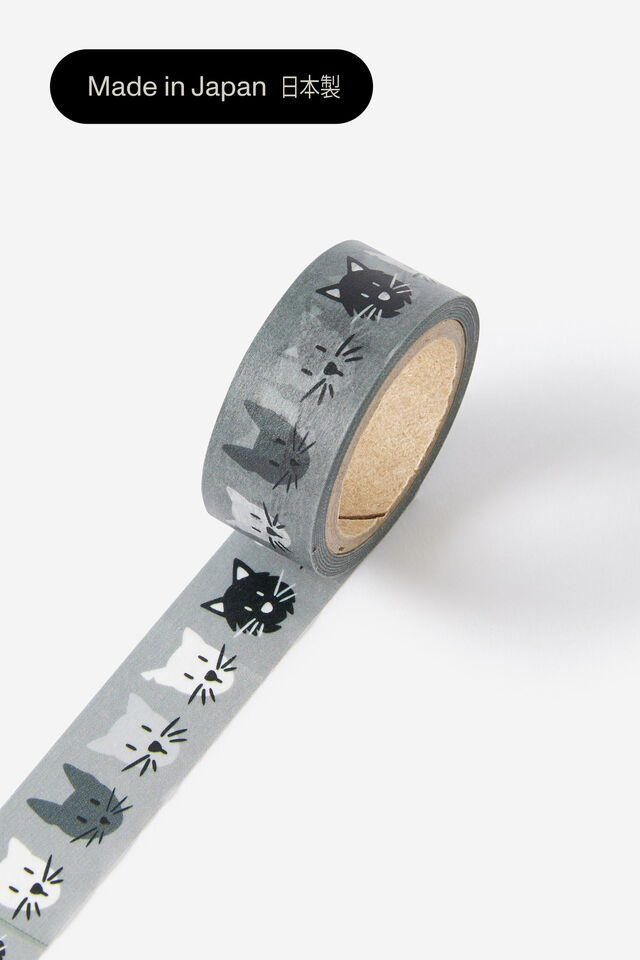 Washi Tape 15Mm, CATS
