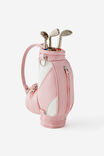 Golf Caddy Pen Set, PINK & WHITE - example image 2