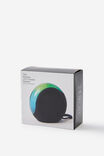 Wireless Led Portable Speaker, BLACK - alternate image 4