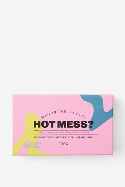 Oversized Table Card Games, BIGGEST HOT MESS