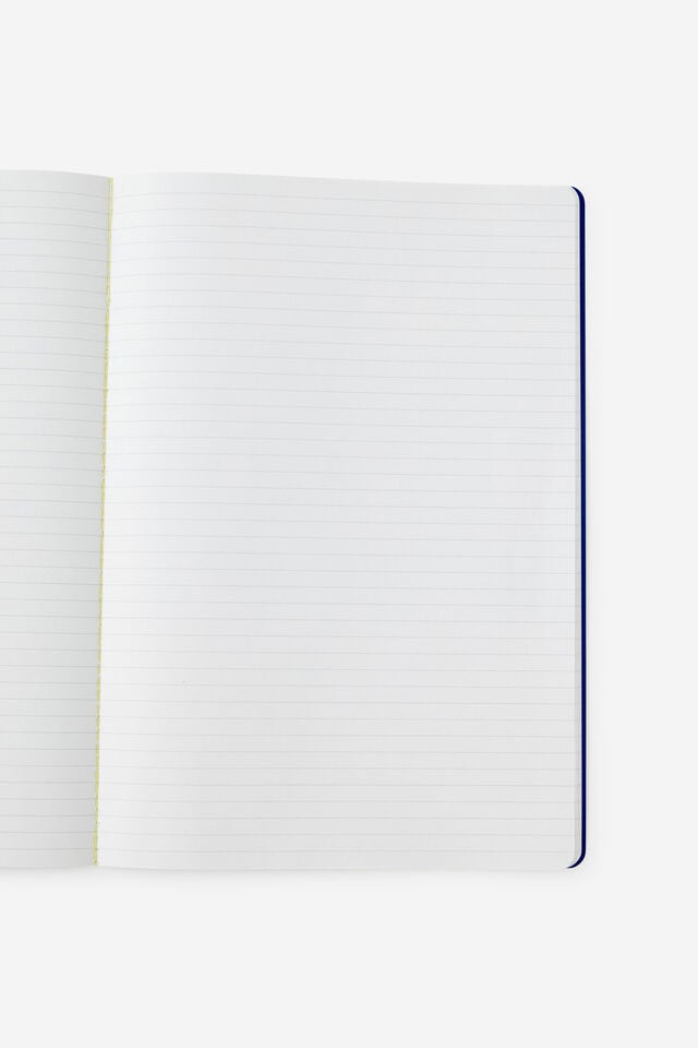 A4 Penpal Notebook, OCEANA WASABI