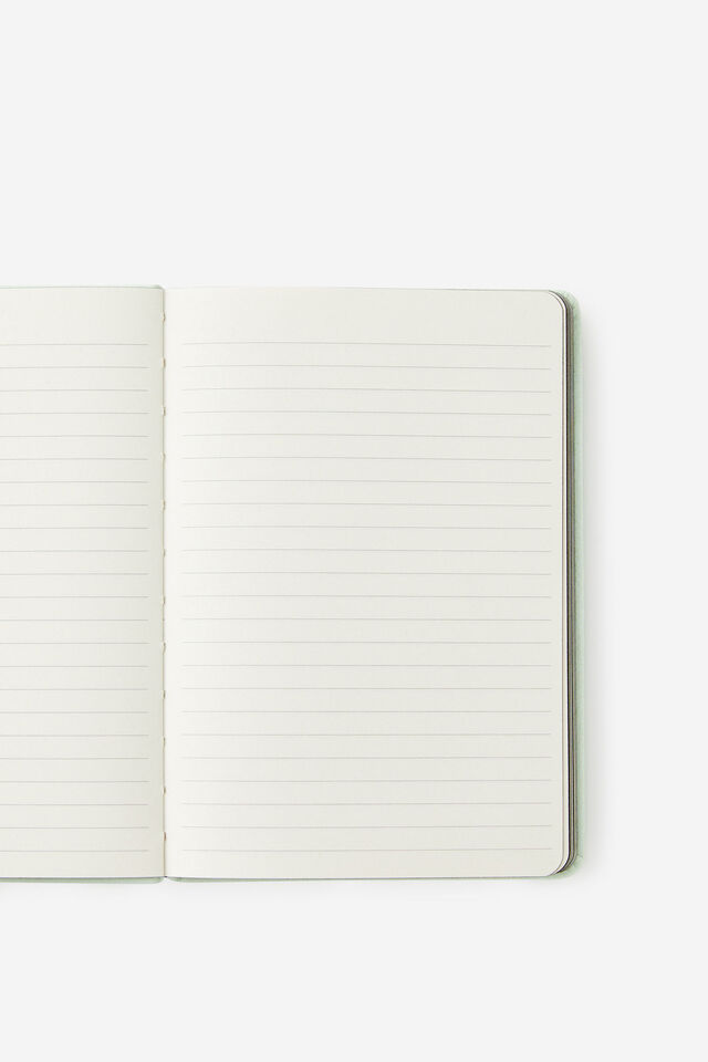 A5 Buffalo Journal, PASTEL MINT