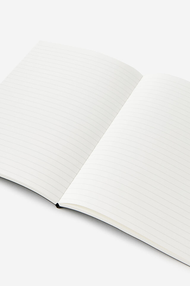 A5 Soft Lined Notetaker Notebook, DEEP SPACE