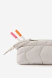 Compact Quilted Pencil Case, RIVER GUM - alternate image 2