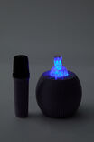 Party Karaoke Speaker With Light, SILVER LILAC - alternate image 2