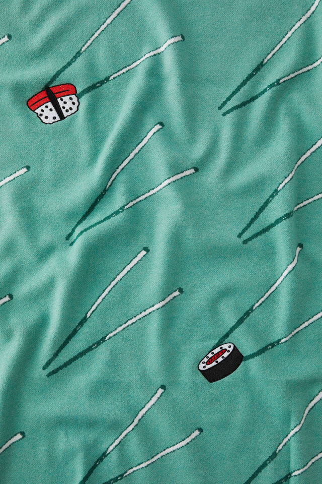Personalised Patterned Throw, SUSHI