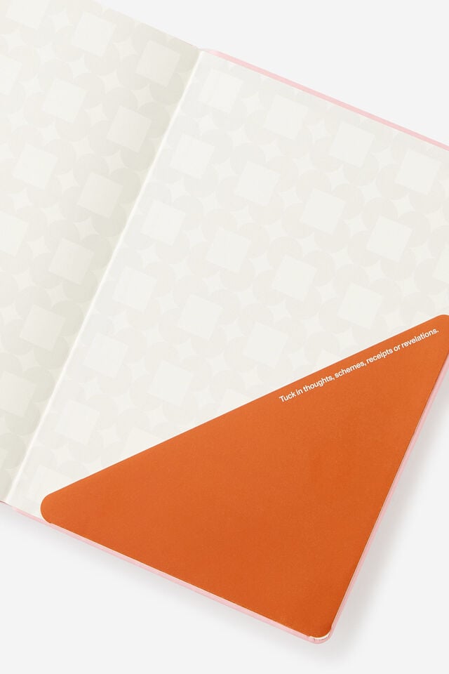 Personalised B5 Hard Cover Lined Notebook, STRAWBERRY MILK