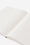 Metro B5 Soft Dot Notebook, Ditsy Pansy Midnight Ink - alternate image 3