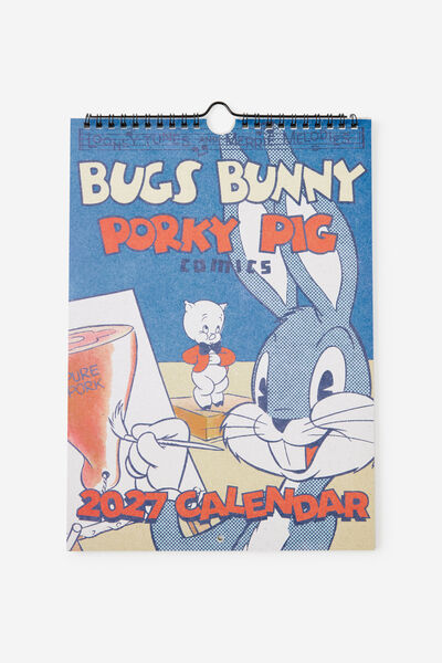 2027 Get A Date Wall Calendar, LCN WB LOONEY TUNES V2