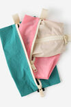 Sorted Pouch Set, MULTI BRIGHT - example image 2