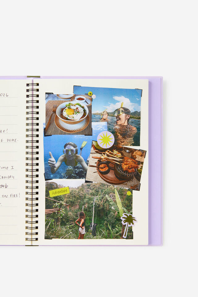Premium B5 Activity Journal, SNAP SHOT