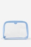 Large Makeup Case, BLUE SKIES - alternate image 1