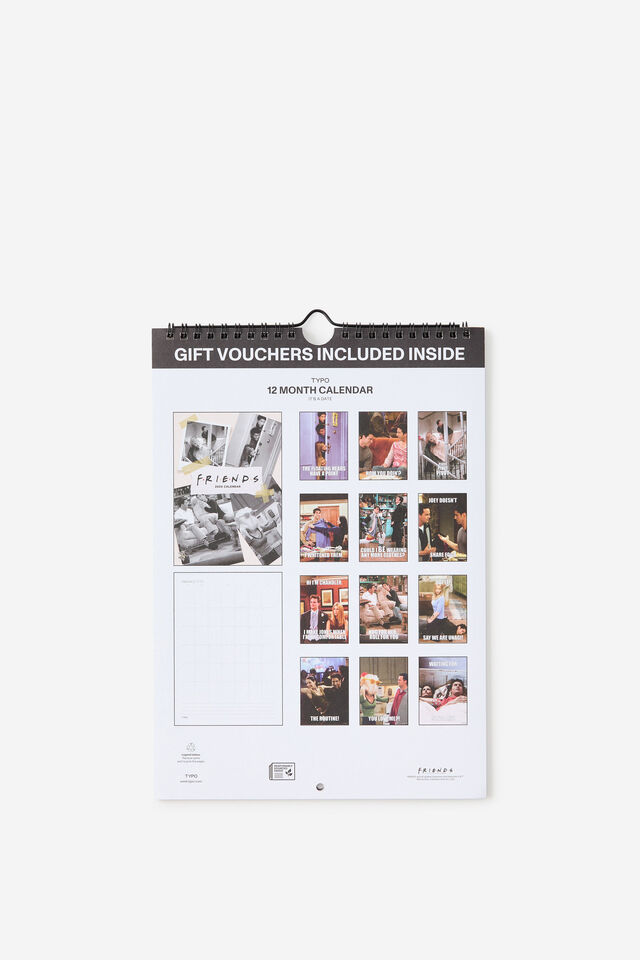 2026 Get A Date Wall Calendar, LCN WB FRIENDS