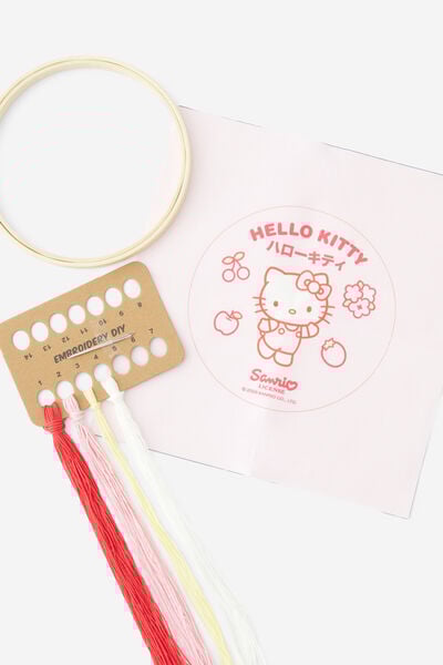 Diy Lcn Embroidery Kit, LCN SAN HELLO KITTY